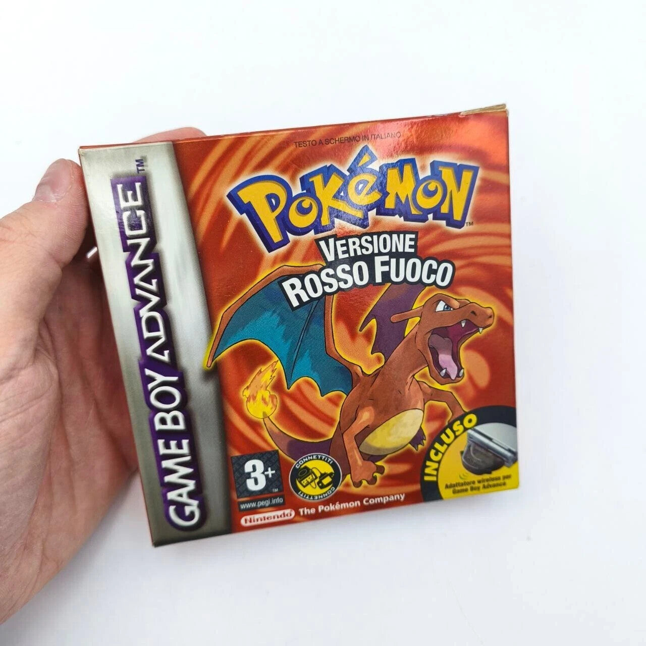 Pokemon Rosso Fuoco COMPLETO Gba Game Boy Advance 100% Originale ITA7