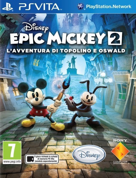 Gioco Epic Mickey 2 L'avventura Di Topolino E Osvald per PS Playstation Vita