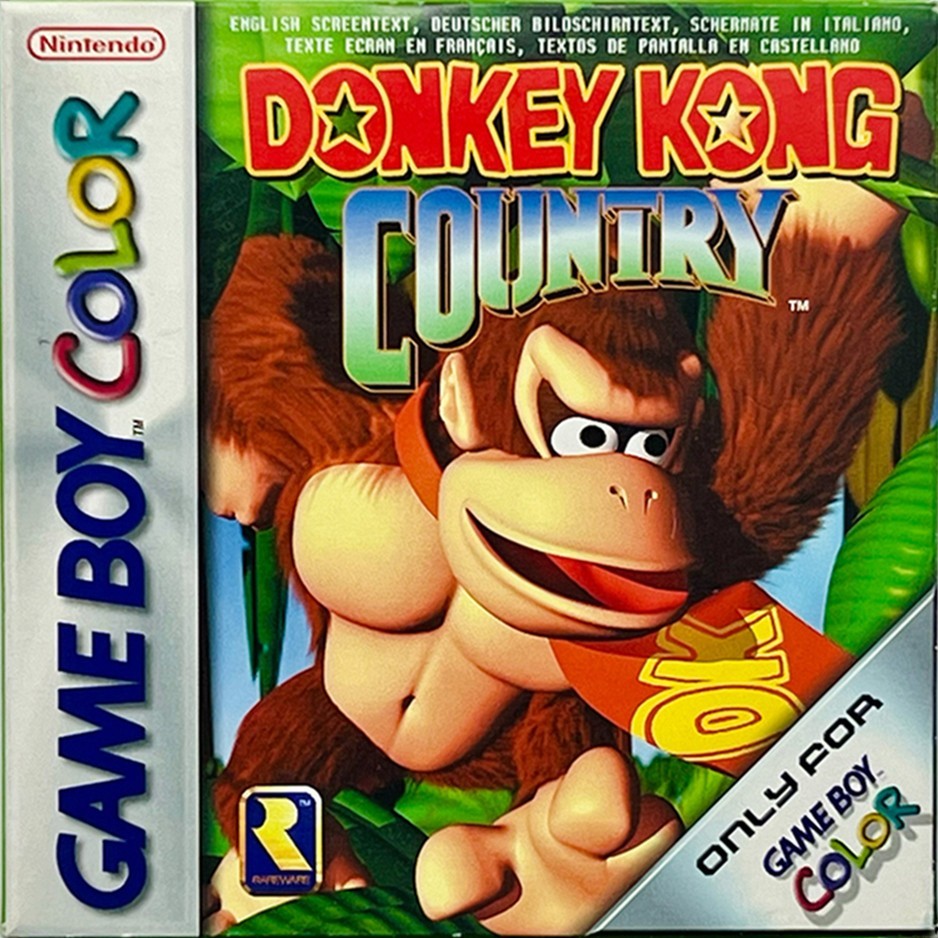 Gioco Donkey Kong Country solo Cartuccia per GBC Game Boy Color