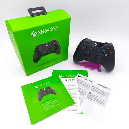 Controller Xbox One Nero Originale Wireless con Scatola - In Garanzia0