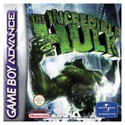 Gioco L'incredibile Hulk solo Cartuccia per GBA Game Boy Advance