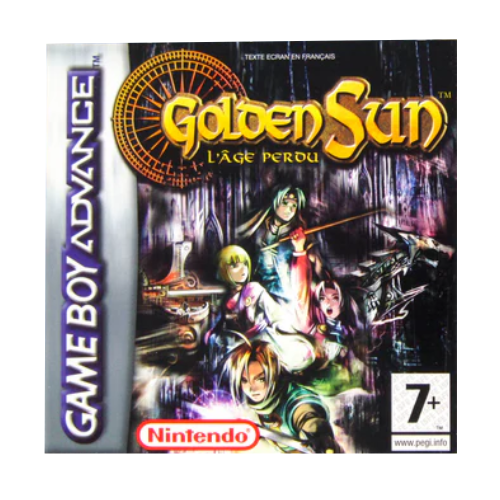 Gioco Golden Sun L'age Perdu (FRA) - eccellente solo Cartuccia per GBA Game Boy