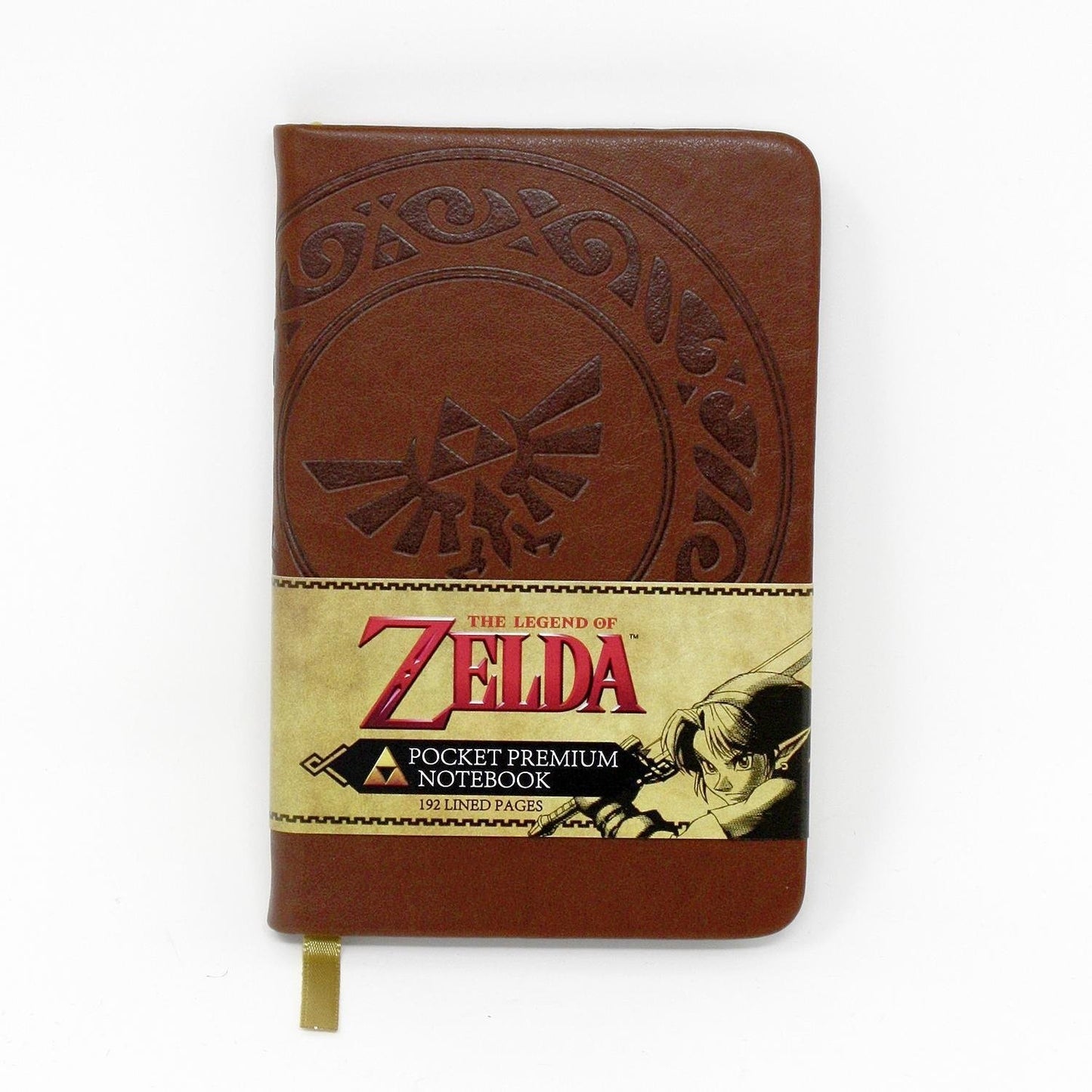The Legend of Zelda Triforce A6 Marrone Taccuino Premium Pocket Notebook