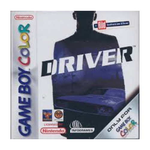 Gioco Driver solo Cartuccia per GBC Game Boy Color