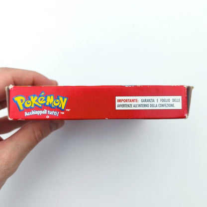 Pokemon Rosso Nintendo Game Boy Completo 100% ITA Originale con Scatola8