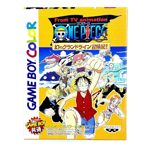 Gioco One Piece Maboroshi No Gran Line Boukenki (JPN) solo Cartuccia per GBC