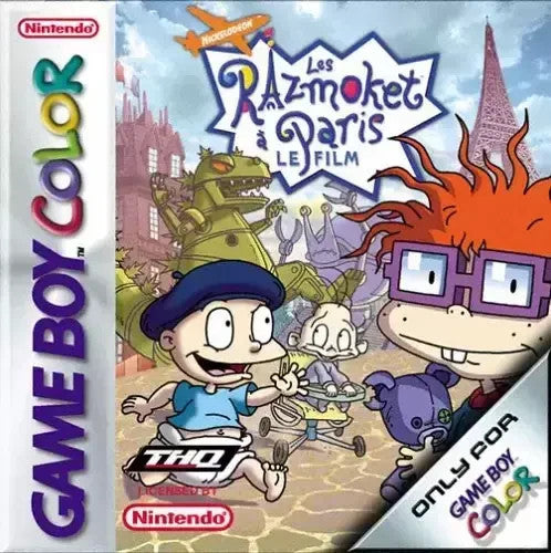 Gioco Les Razmoket A Paris (FRA) solo Cartuccia per GBC Game Boy Color