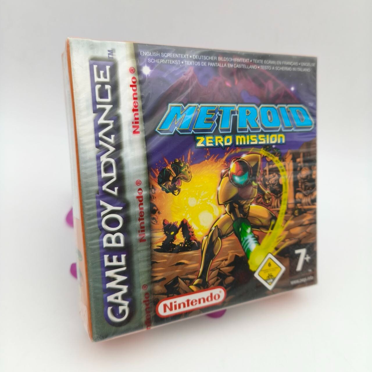 Metroid Zero Mission Game Boy Completo 100% Originale Sigillato Multilingua Raro0