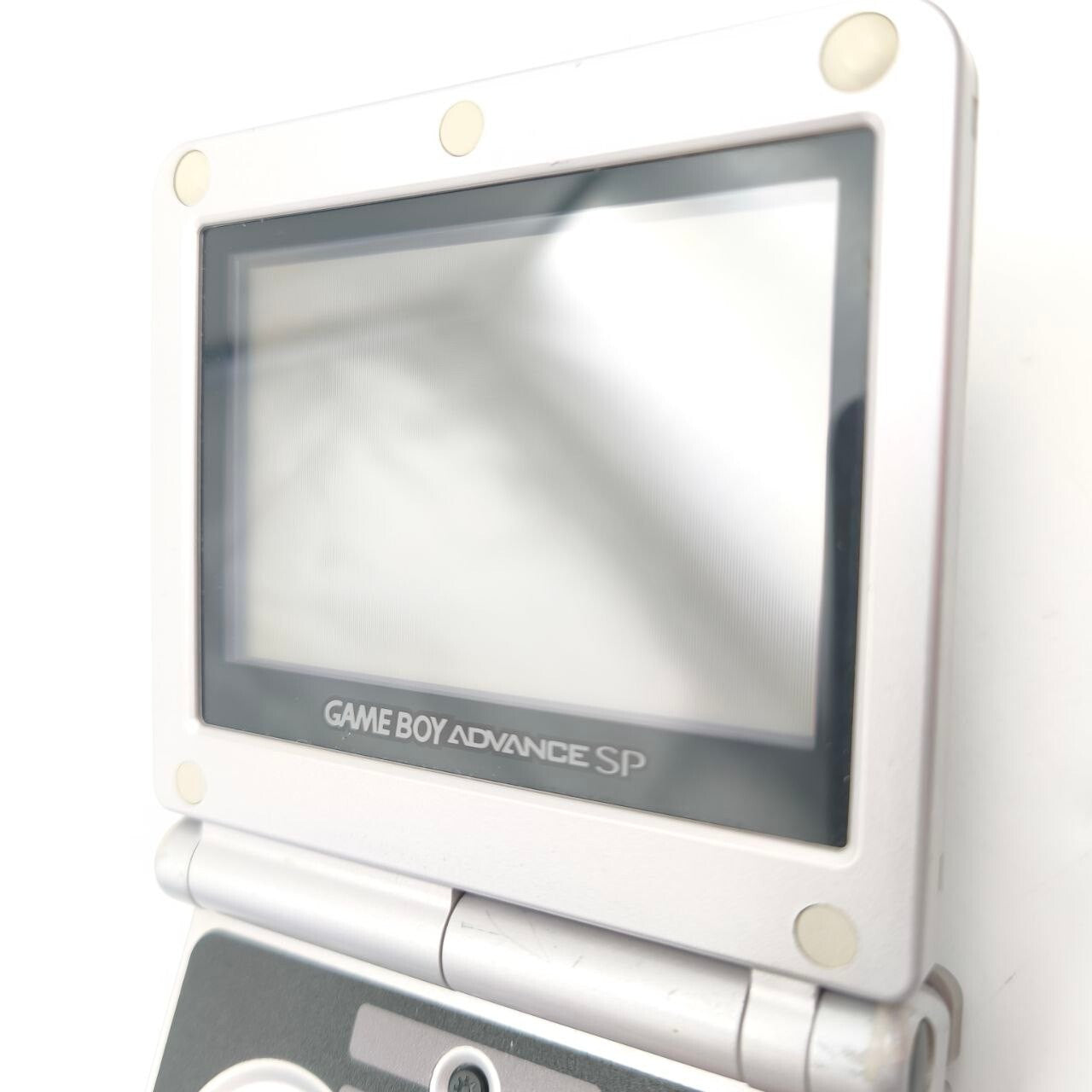 NINTENDO GAME BOY ADVANCE SP NES LIMITED EDITION AGS 001 CONSOLE con CARICATORE