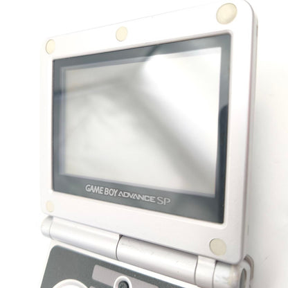 NINTENDO GAME BOY ADVANCE SP NES LIMITED EDITION AGS 001 CONSOLE con CARICATORE