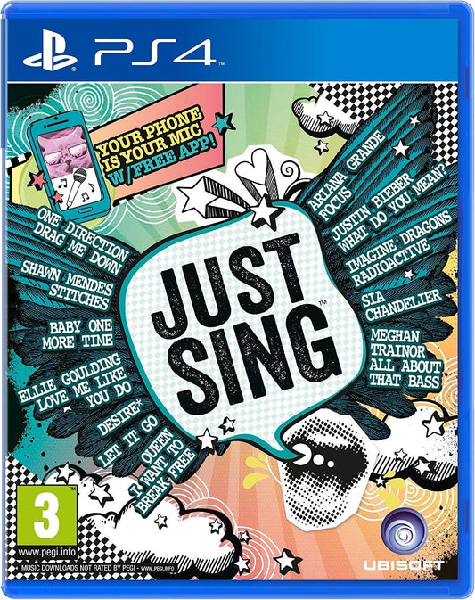 Gioco Just Sing per PS4 Playstation 4