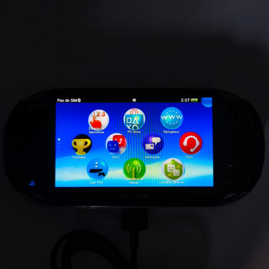 Sony Playstation Ps Vita Oled Pch-1004 Console Psvita Con Caricatore Testata