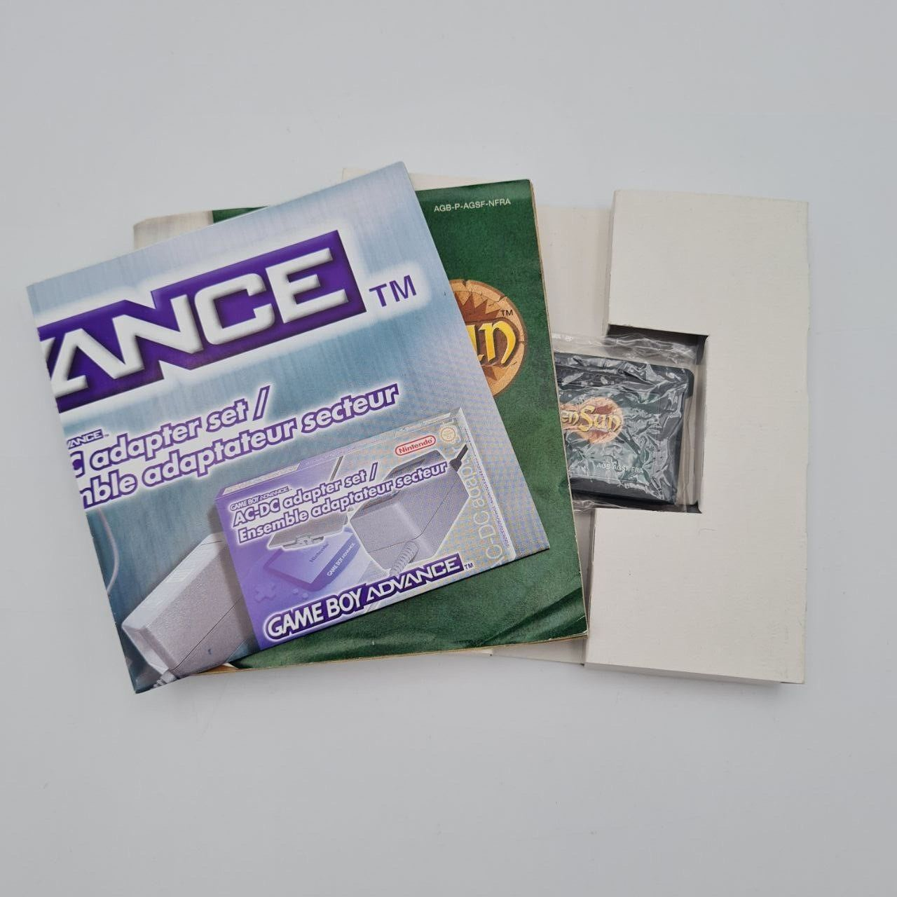 GOLDEN SUN per NINTENDO GAME BOY ADVANCE GBA USATO in FRANCESE OTTIMO8