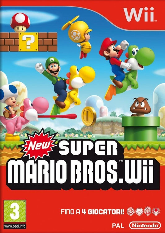 Gioco New Super Mario Bros Wii per Nintendo Wii