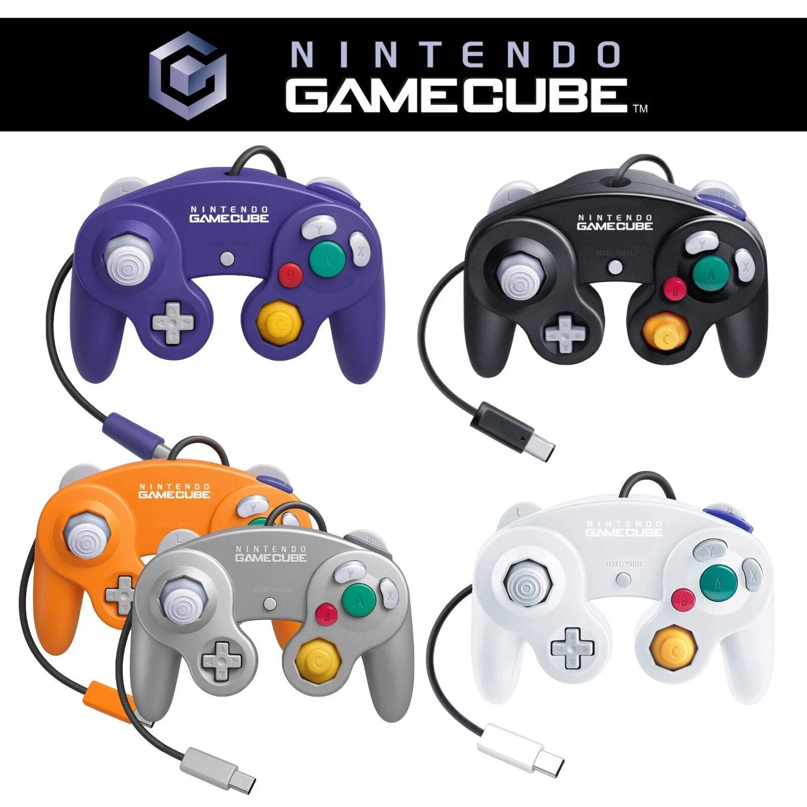 Controller Gamecube Nintendo Game Cube Originale Joystick Cablato- In Garanzia