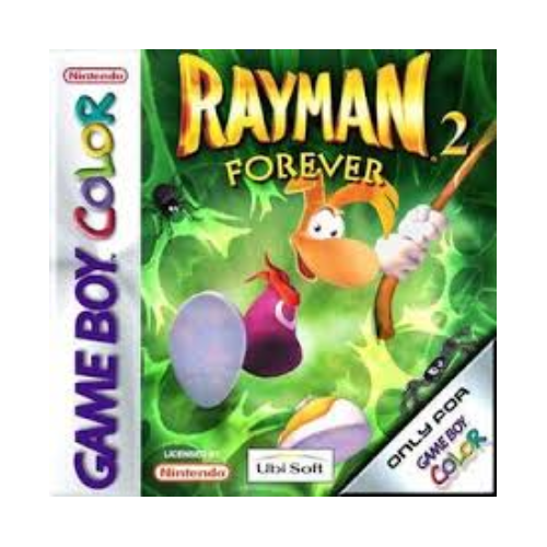 Gioco Rayman Forever 2 solo Cartuccia per GBC Game Boy Color