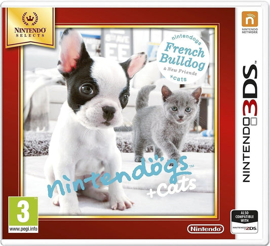 Gioco Nintendogs + Cats Bulldog Francese per Nintendo 3DS 2DS