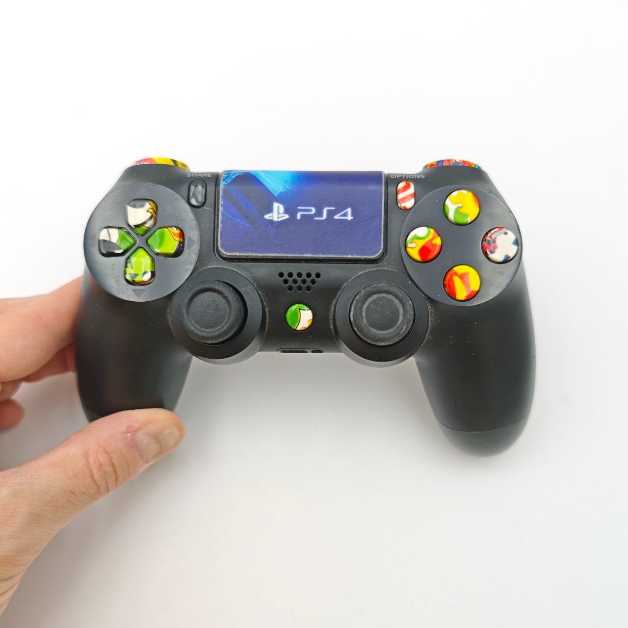 Controller PS 4 Playstation 4 Custom Sony Ps1 Joystick - Usato