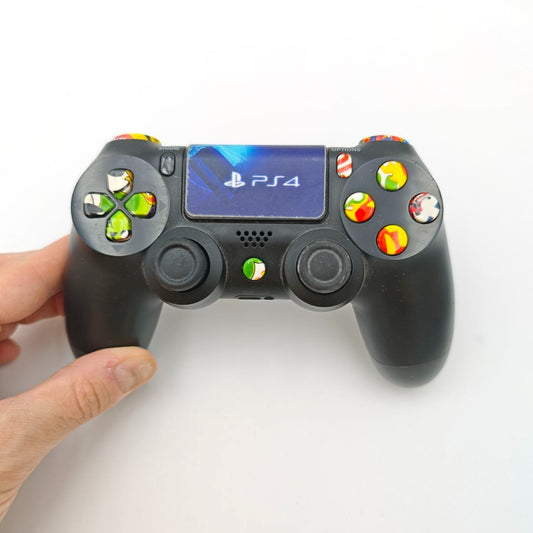 Controller PS 4 Playstation 4 Custom Sony Ps1 Joystick - Usato