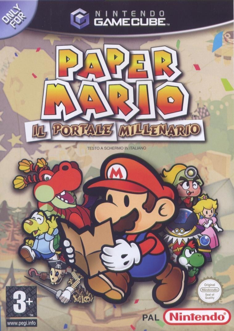Gioco Paper Mario Il Portale Millenario per GC Nintendo GameCube