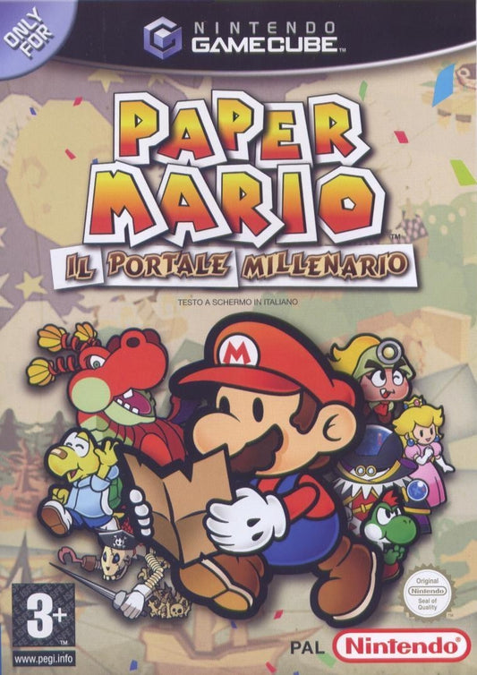 Gioco Paper Mario Il Portale Millenario per GC Nintendo GameCube