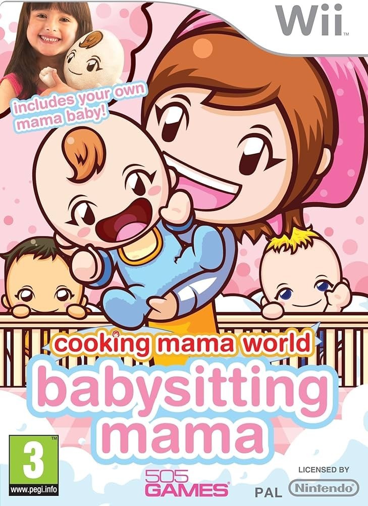 Gioco Cooking Mama World Babysitting Mama per Nintendo Wii