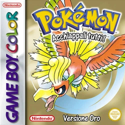 Gioco Pokemon Oro (ITA) - Accettabile solo Cartuccia per GBC Game Boy Color
