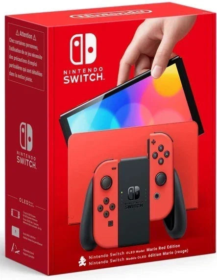 ✅Console Nintendo Switch OLED Edizione Rossa Mario / Solo Schermo ✨In Garanzia🎁
