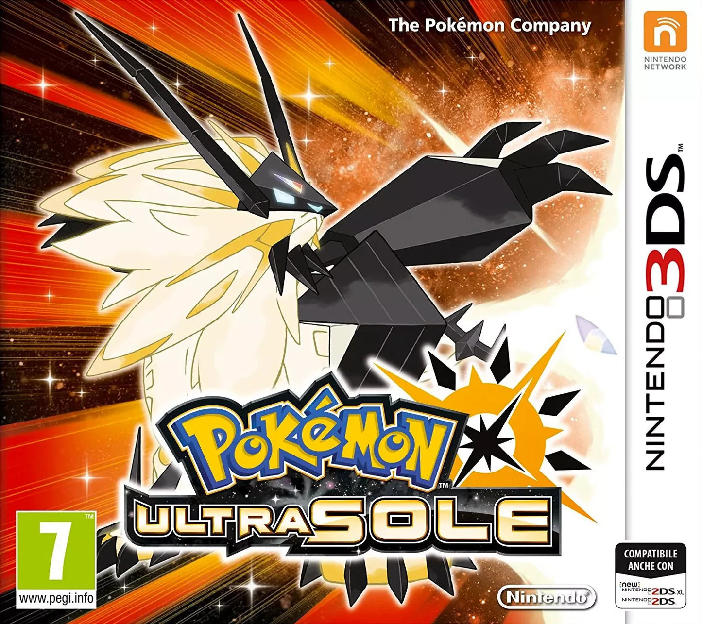 Pokemon Ultrasole Ultraluna Ultra Sole Luna Per Nintendo 3ds 2ds Multilingua