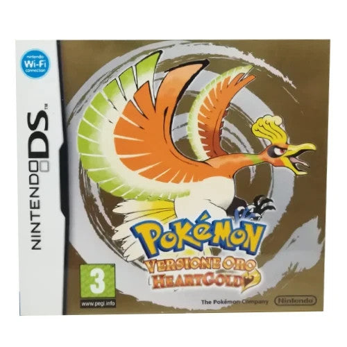 Pokemon Oro HeartGold Argento SoulSilver Nintendo DS 100% ORIGINALE -In Garanzia