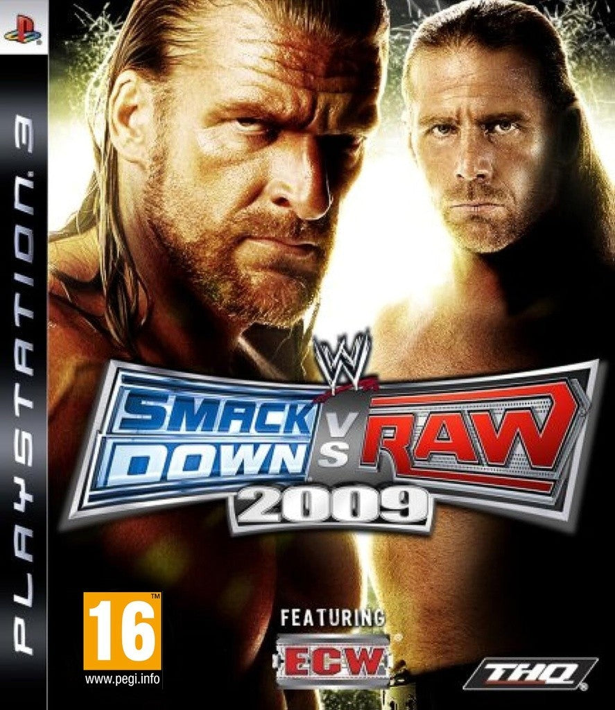 Gioco Smackdown vs Raw 2009 per PS3 Playstation 3
