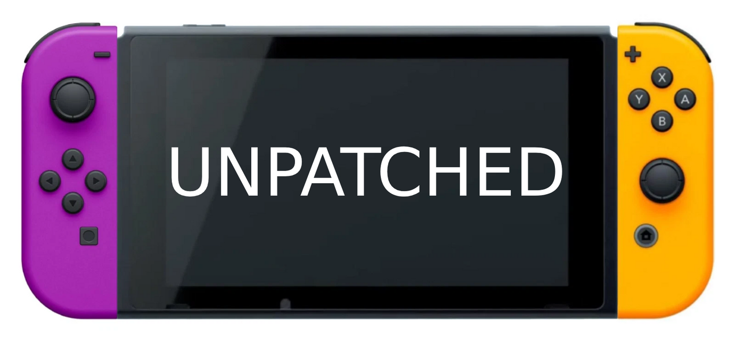 Nintendo Switch UNPATCHED Console Originale Seriale Basso IN GARANZIA - BUONA