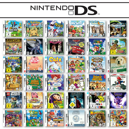 Nintendo DS NDS Gioco a Scelta tra i Migliori Titoli Layton Zelda Mario Pokémon