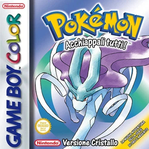 Gioco Pokemon Cristallo (ITA) - Buono solo Cartuccia per GBC Game Boy Color