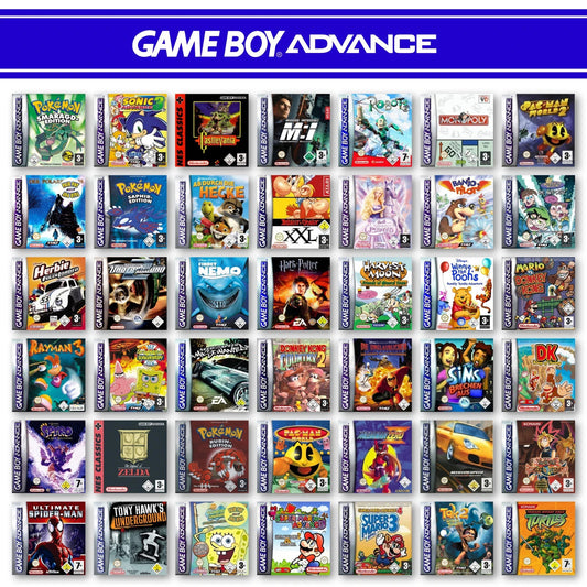 Nintendo Game Boy Advance GBA Gioco A Scelta tra Migliori Titoli Solo Cartuccia