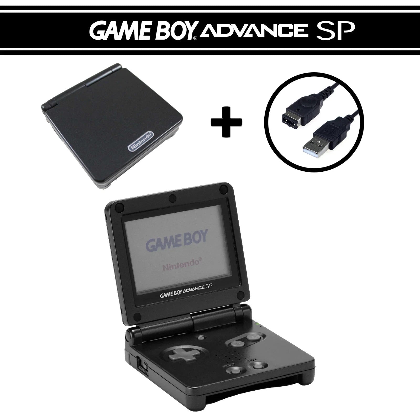 Nintendo Game Boy Advance, Color GBA Advance SP Console IN GARANZIA - BUONO