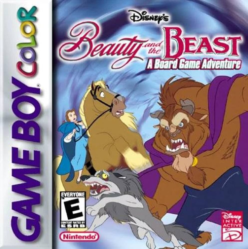 Gioco La Bella E La Bestia solo Cartuccia per GBC Game Boy Color