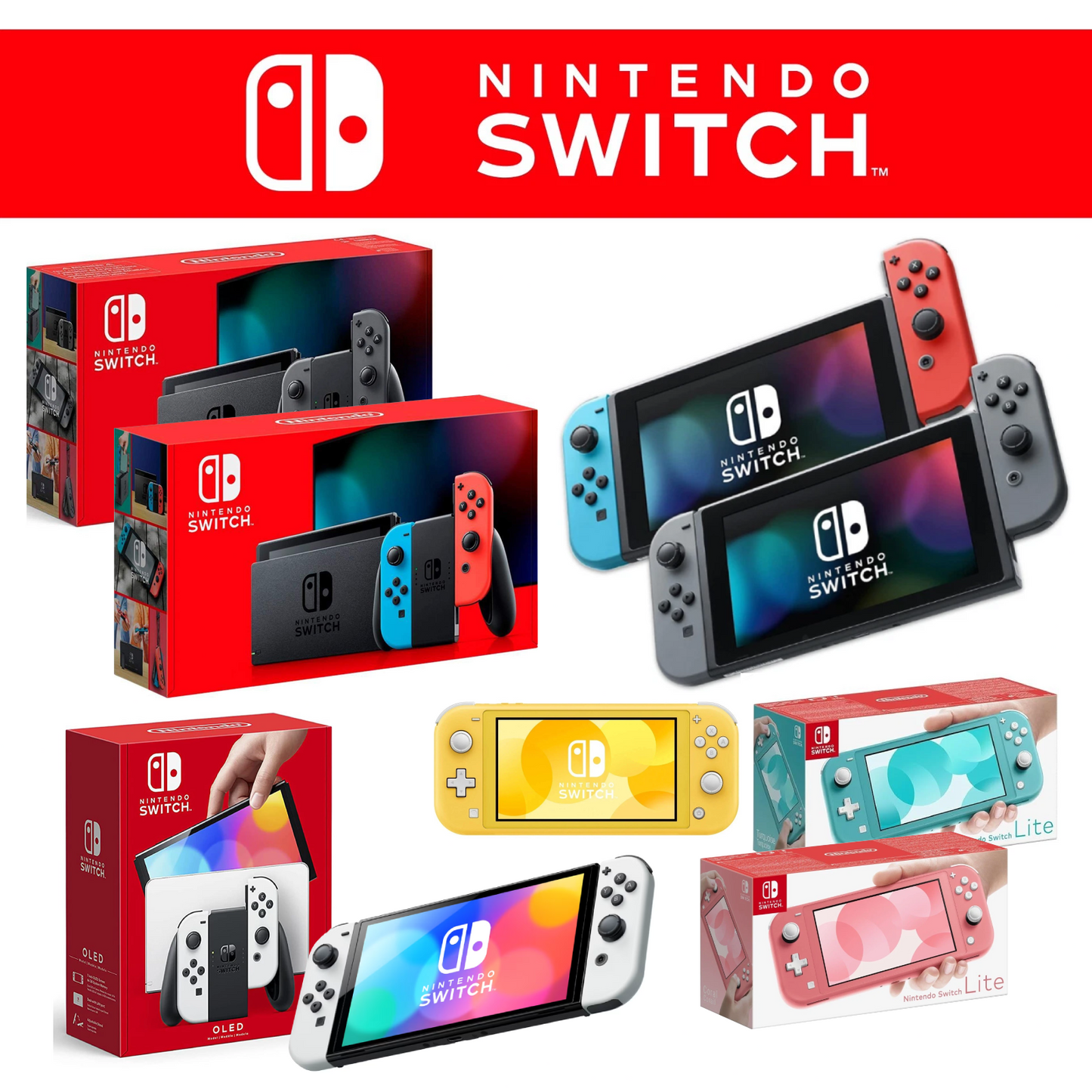 Nintendo Switch, Lite, OLED Console Usata Varie Edizioni IN GARANZIA-MOLTO BUONA