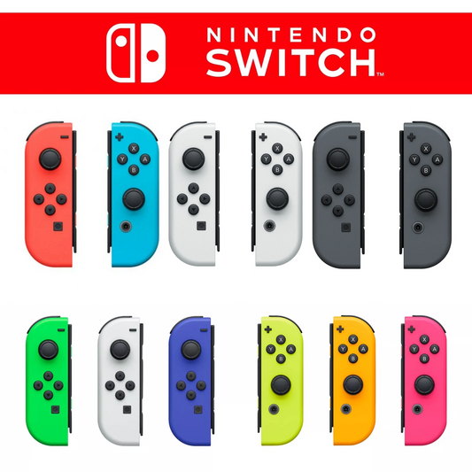Coppia Joycon Destro e Sinistro Compatibili Nintendo Switch e Oled Controller