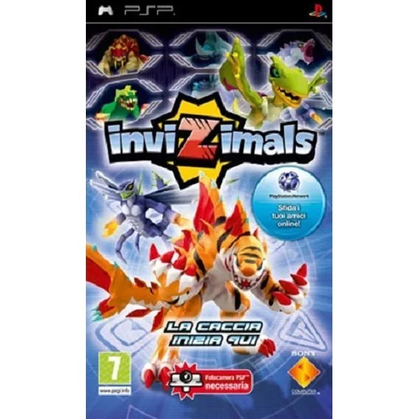 Gioco Invizimals La Caccia Inizia Qui per PSP Playstation Portable