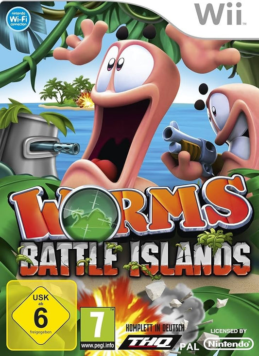 Gioco Worms Battle Islands per Nintendo Wii