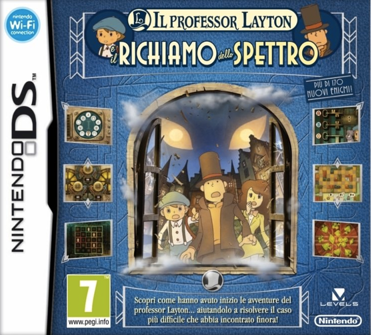 Gioco Professor Layton Il Richiamo Dello Spettro (ITA) per NDS Nintendo DS
