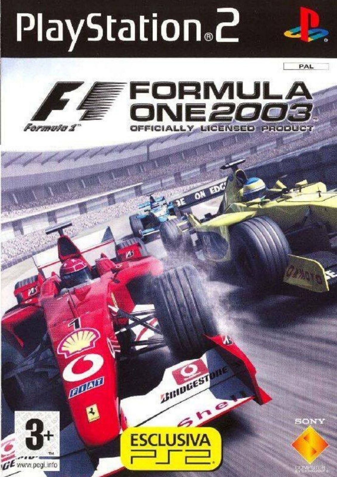 Gioco Formula One 2003 per PS2 Playstation 2
