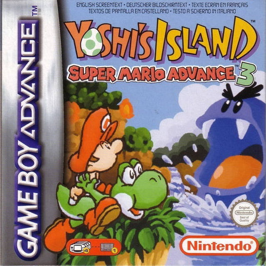 Gioco Yoshi's Island Super Mario Advance 3 solo Cartuccia per GBA Game Boy