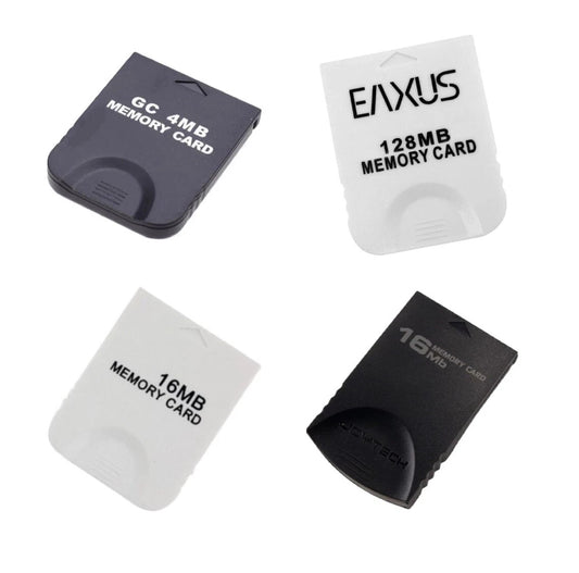 Memory Card Per Nintendo Gamecube Scheda Memoria Compatibile 4 16 64 MB