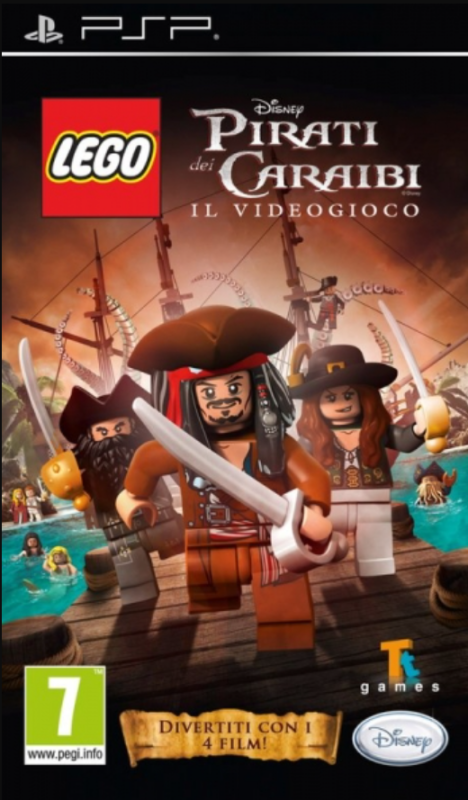 Gioco LEGO Pirati Dei Caraibi per PSP Playstation Portable