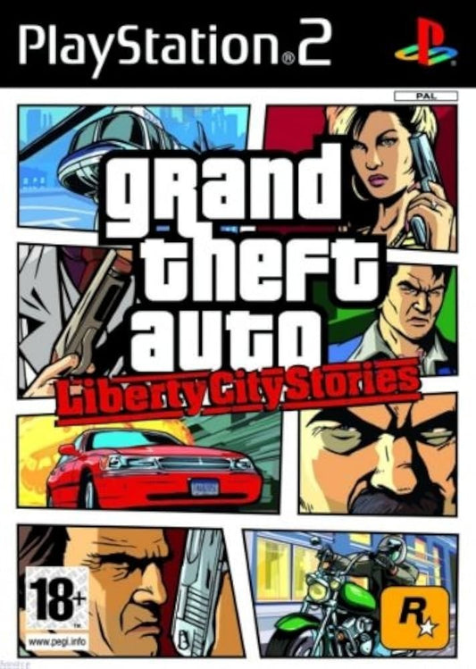 PS2 Playstation 2 GTA Liberty City Stories Gioco Usato