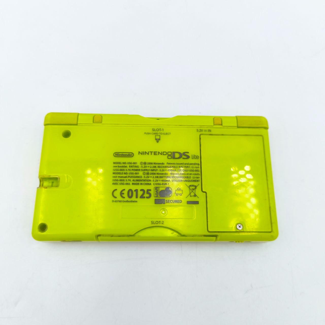 Nintendo Ds Lite Verde Lime Console Con Difetti Leggi Descrizione