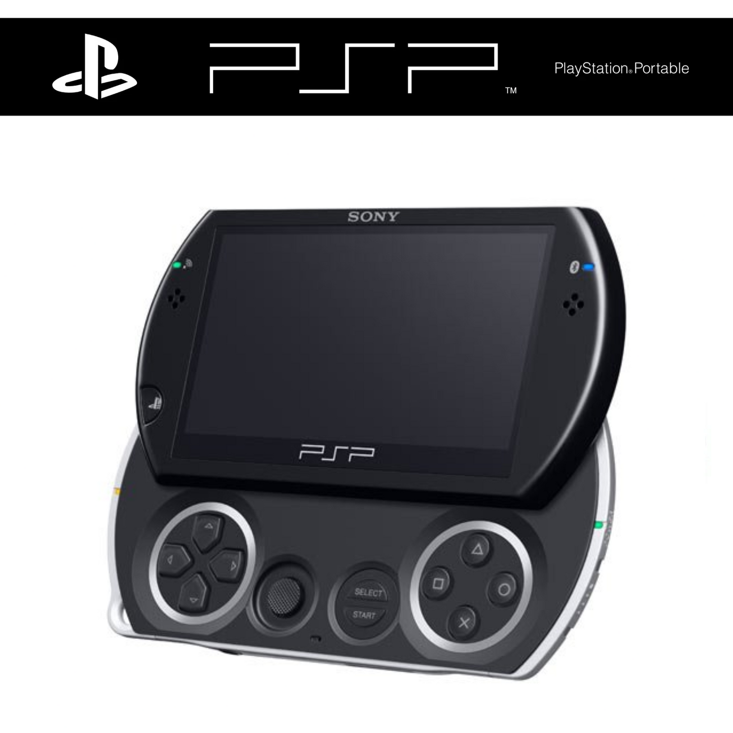 PSP 1000 2000 3000 E Street GO Console + Batteria Nuova In Garanzia- BUONO