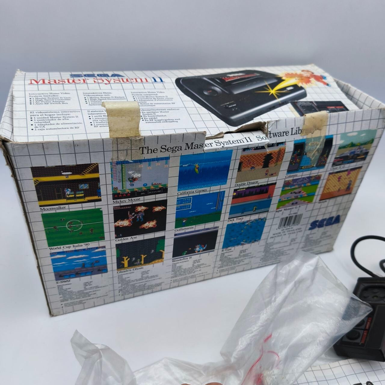 Sega Master System II Power Base Pal Scatola + Alex Kidd Gioco - In Garanzia3